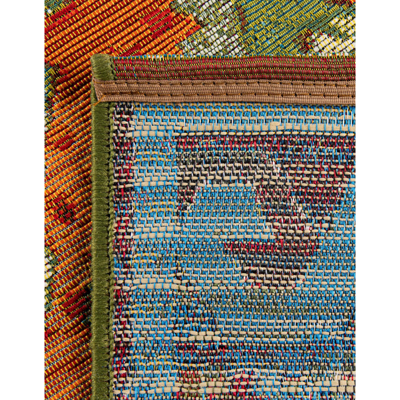 Adana Marcion Indoor/Outdoor Area Rug, Rectangle 9' x 12'
