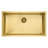 Fabyan 32" Single Bowl Gold Stainless Kitchen Sink