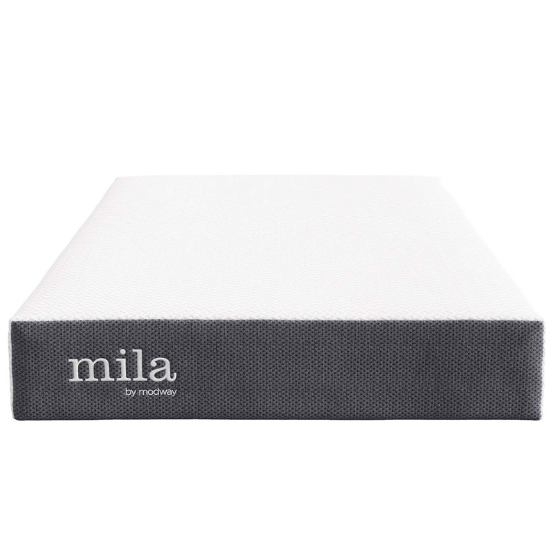 Mila 8" Twin Gel Memory Foam Pillowtop Mattress