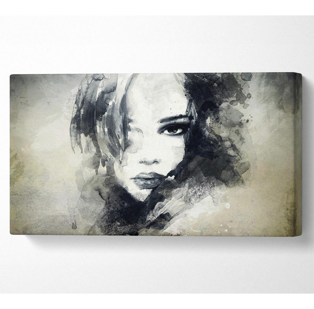 Schönheit und Stil - Kunstdrucke auf Leinwand - Wrapped Canvas