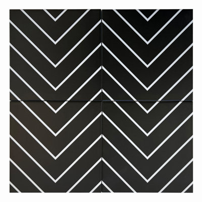 Astoria 8" x 8" Patterned Porcelain Wall & Floor Tile