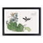 Dragonflies on a Flower by Morimoto Toko - Picture Frame Painting Print-55734303-55734304