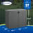 Suncast 97 Gallon Resin Lockable Cabinet Deck Box in Gray