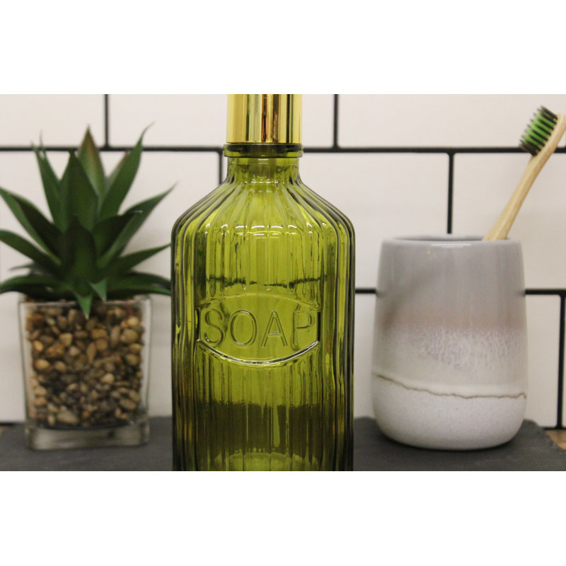 Netherby Soap Dispenser, Green