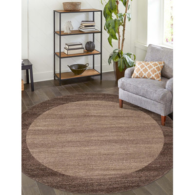 Tapis brun Hermina