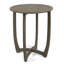 Table en bois gris 27,5 po avec attrait rustique pour la construction extérieure - 27,5 po