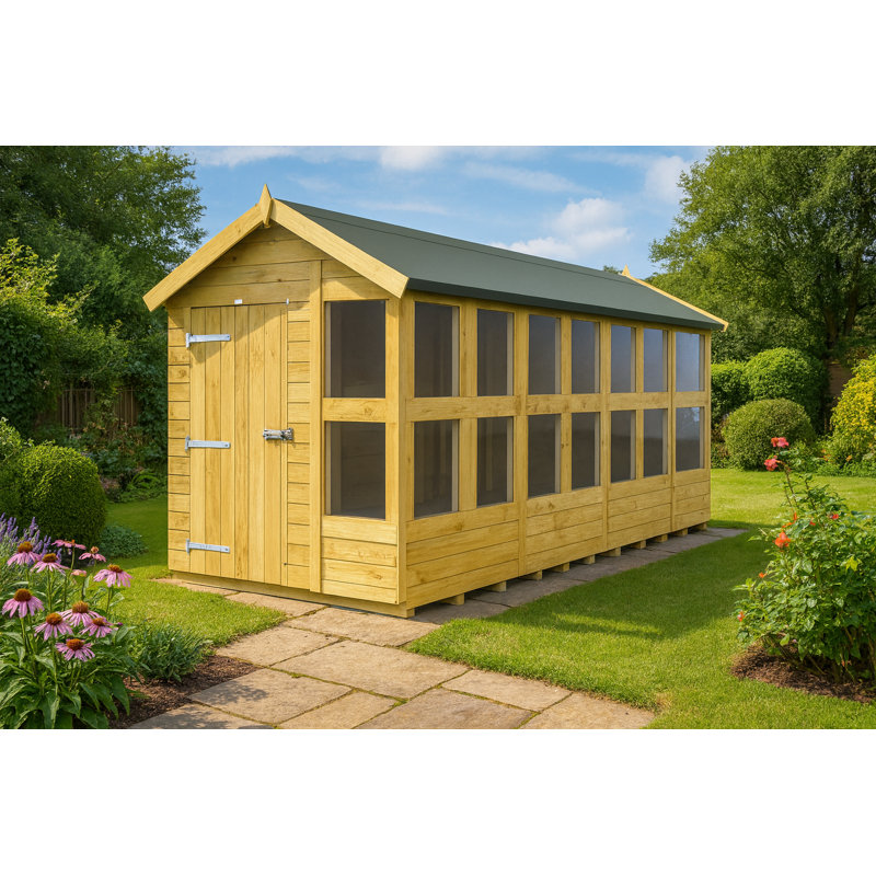 14ft x 6ft Apex Potting Shed