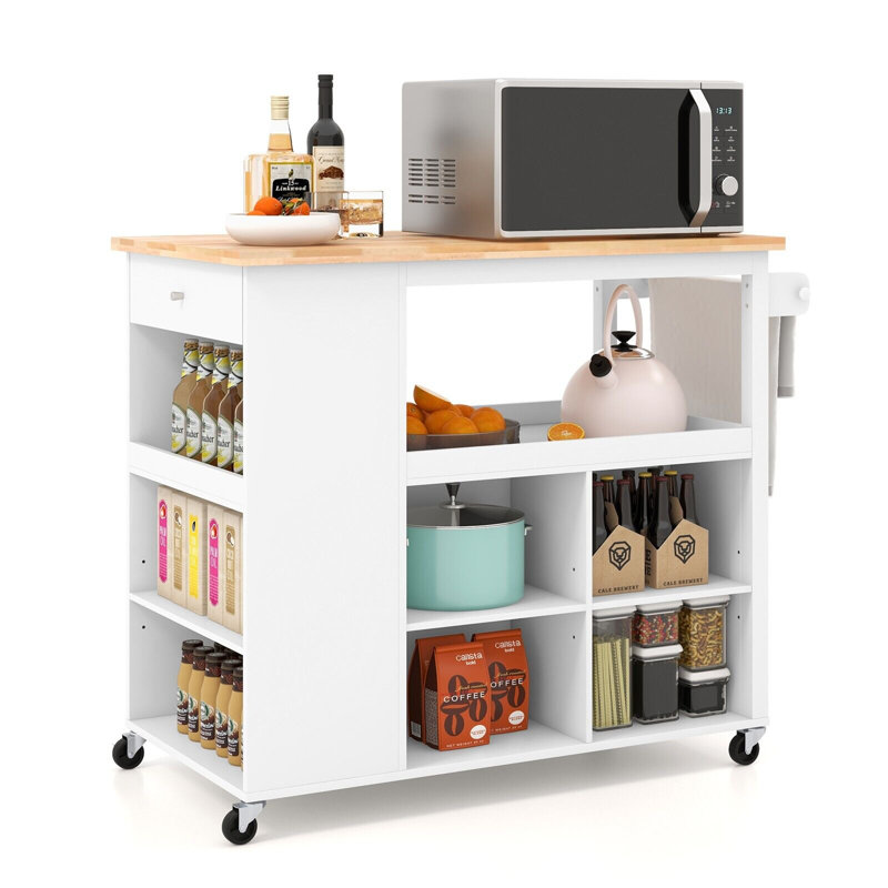Kitchen Cart, White