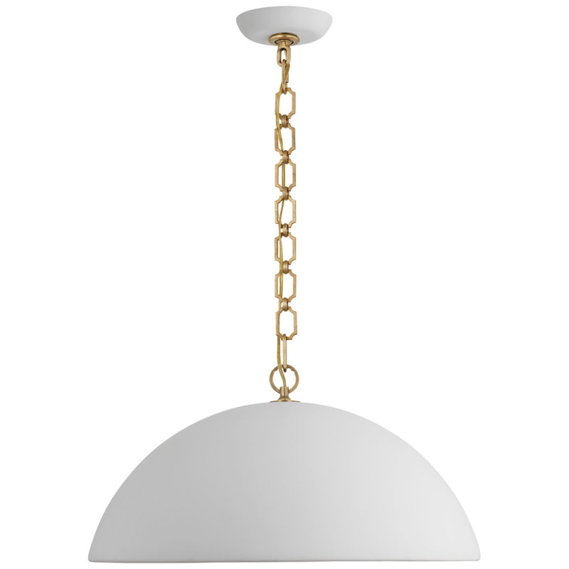 Elliot 1 - Light Pendant, Extra Large 23", Matte White