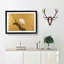 Heron on a Willow Tree Branch by Maruyama Okyo - Picture Frame Painting Print-55579986-55579990
