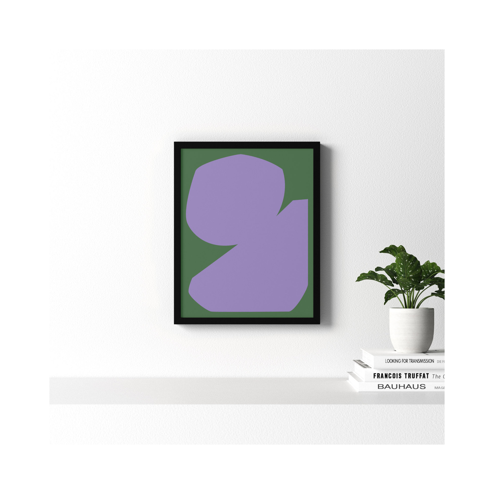 Element 1 by Michael Kempen, Black Framed, 16" W x 20" H