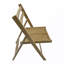 Chaise de patio pliante en peuplier-87458126