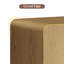 60" Curved Sideboard With Adjustable Shelf & 4 Doors-1862452628