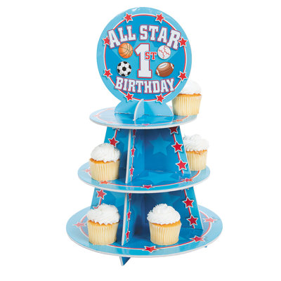 Paper Birthday Cake / Cupcake Stand
