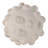 Decorative Bowl Pottery Paper Mache Textured Exterior Casual Boho Style For Home Office Bedroom Living Room - 6" White