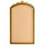 Iron Bowfront Floor Mirror