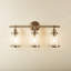 Asdvadzadur 3-Light Dimmable Antique Copper Vanity Light