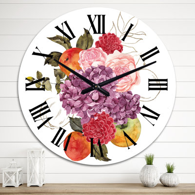Horloge murale surdimensionnée
