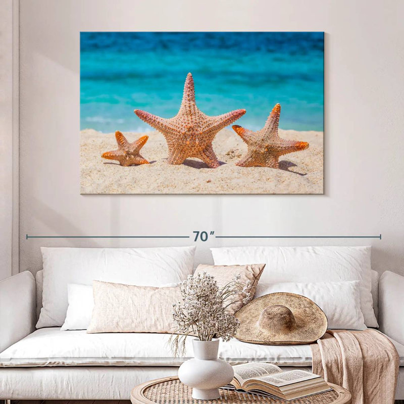 Starfish trio Aletra, H 32 po x l 48 po
