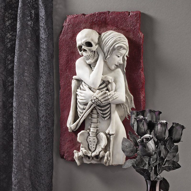 Skeleton Romance Wall Sculpture