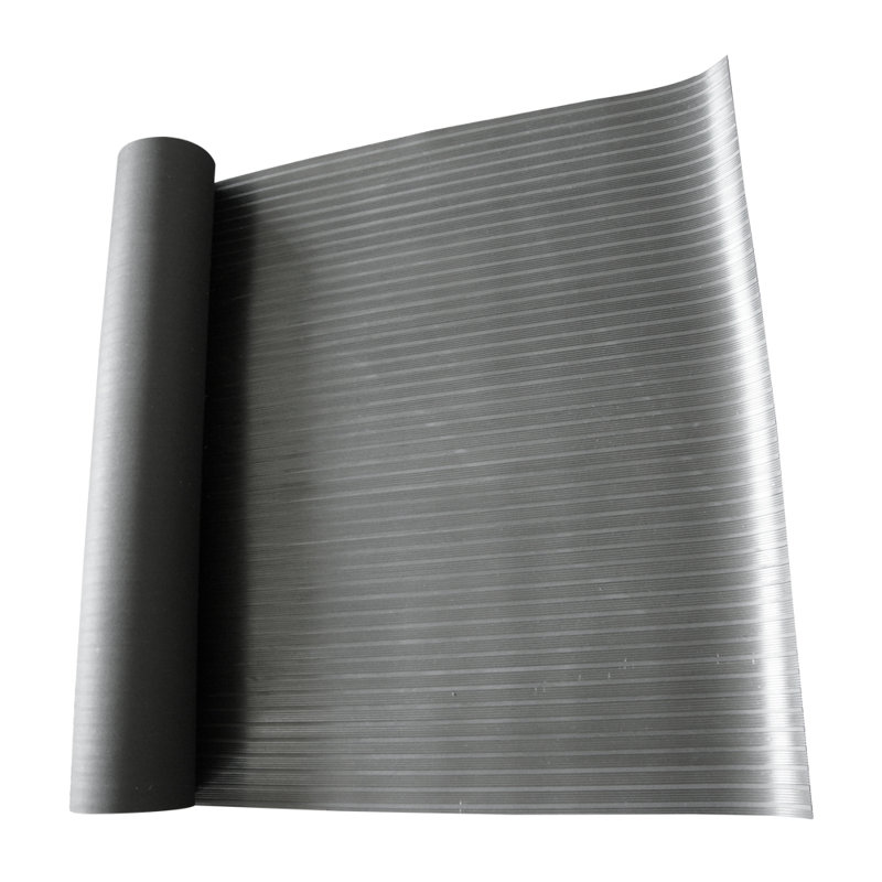 Rubber-Cal, Inc. Garage Flooring in Black, 36" W x 120" L