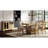 Caramel Finish Ladder Back Counter Stool - Stylish Bar Seating Solution