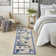 Alayia Aloha Floral Blue/Grey Indoor/Outdoor Area Rug