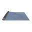 Tapis bleu clair à pois-570961256