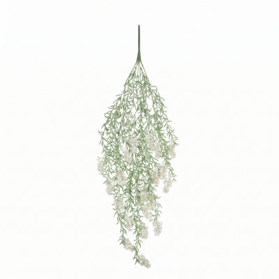 3pcs Artificial Hanging Lavender Vine Fake Trailing Flowers for Indoor Outdoor Wall Patio Decor