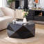 Table basse en bois avec plateau rabattable-1310887356