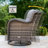 Tichina Swivel Premium All-Weather Wicker Outdoor Lounge Chair-46030360