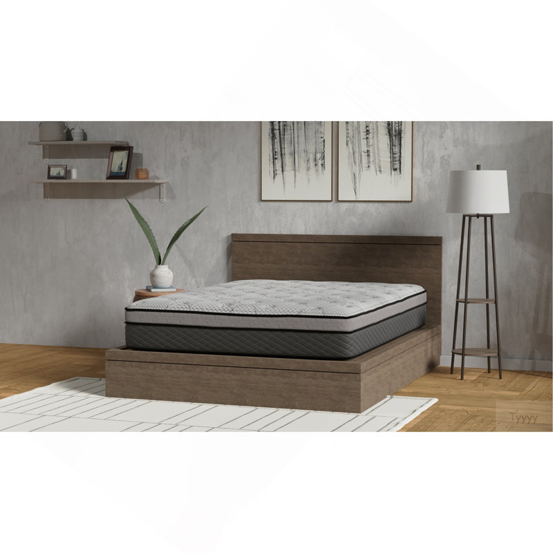 Hybrid 12 Inch Medium Firm Mattress With Pocketed Coils, Twin