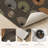 Abstract Circles Non-Slip Washable Kitchen Mats