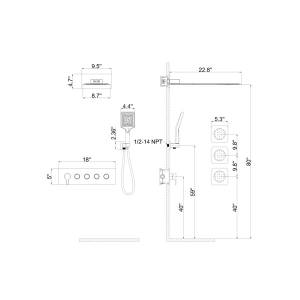 Dimensions du produit