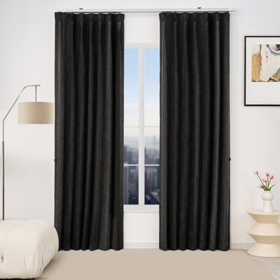 Clemmence Chenille Curtain Pair