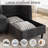 77.5'' W Modular L-Shaped Sofa With Storage Chaise And USB Charge-262689966