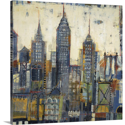«Bellda City Sketches», peinture sur toile