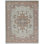 Wool Oriental Area Rug in Beige/Rust