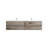 Dameion 84 " W Wall Mounted 2 Double Vanity Bathroom Vanity With Acrylic Top-831849817