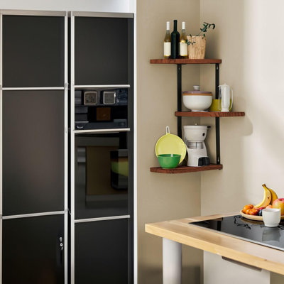 Floating Corner Shelves