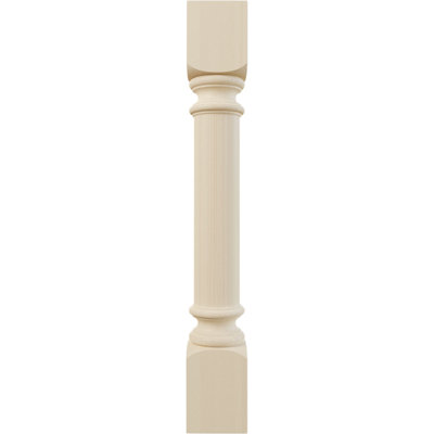 Traditional Cabinet Column (Top Block: 6")