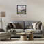 Toile abstraite encadrée, "Mesa in Distance", par Pamela Munger-275551290-275551291