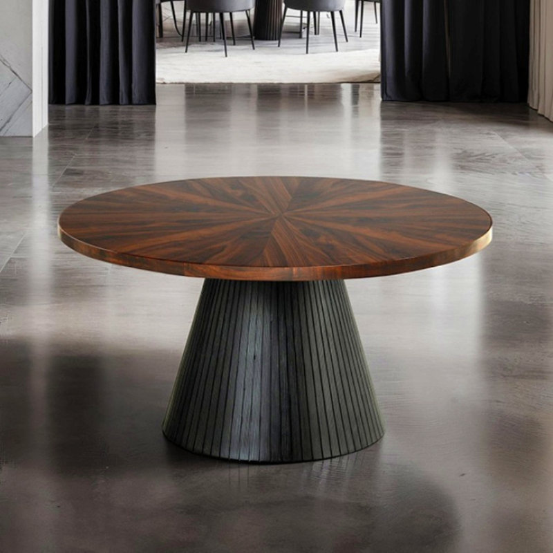 Table basse ronde contemporaine 1pc