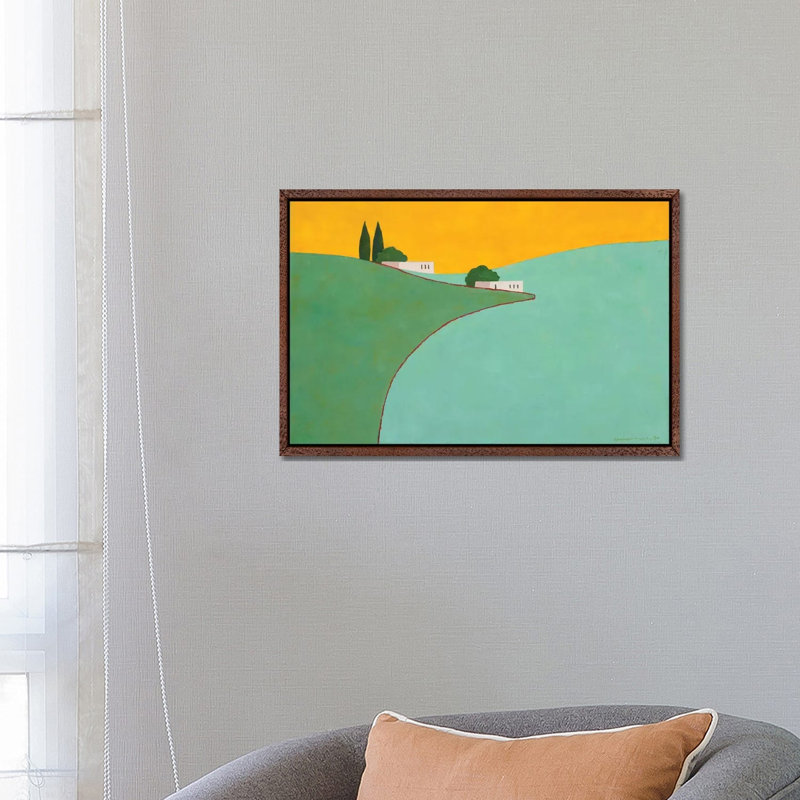 Nabi Samuel by Itzu Rimmer - Painting on Canvas, 66.04 cm H x 45.72 cm W, Classic Brown Wood Framed