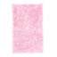 Tapis à poils longs rose en coton