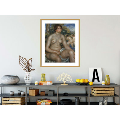 «Sived Nude» par Pierre-Auguste Renoir, impression giclée sur cadre