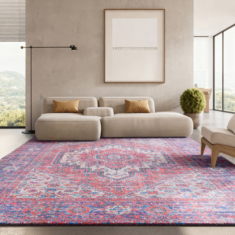 Tucson Performance Machine Washable Oriental Rug, Rectangle 8' x 10'