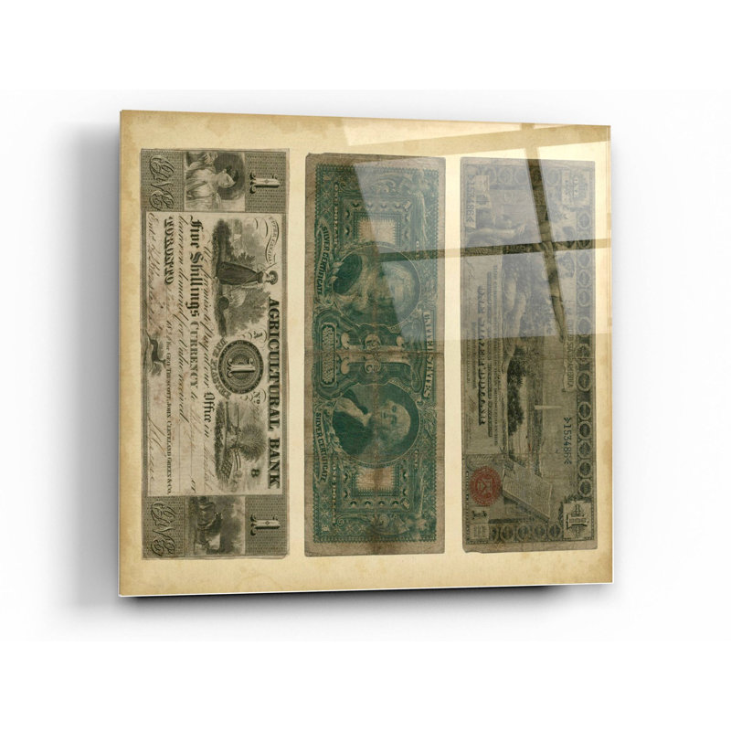 Art mural en verre acrylique Antique Vision V par Vision Studio, H 24 po x l 24 po