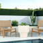 Hardwin Concrete Outdoor Side Table