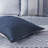 7 Piece Jacquard Comforter Set Navy